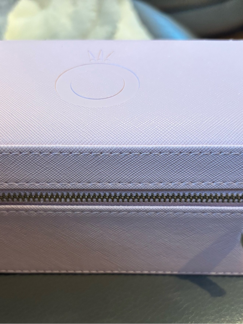 PANDORA Pink Travel Jewelry Case with Mirror - Picture 3 of 4